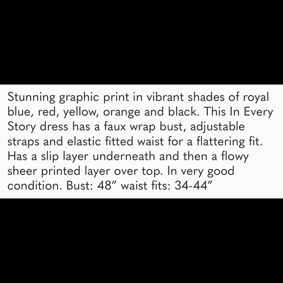 In Every Story Graphic Dress, Size 2X - Picture 5 of 5